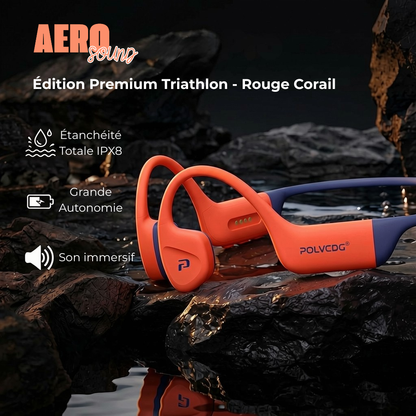 AeroSound X16 – Édition Triathlon Corail (32 Go)